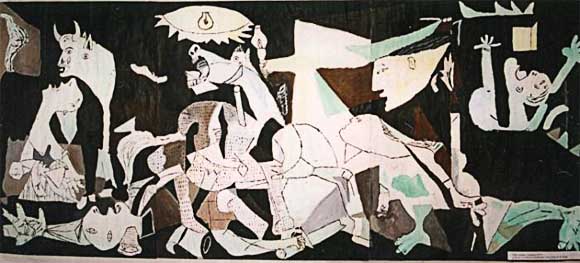 "Guernica" by Pablo Picasso