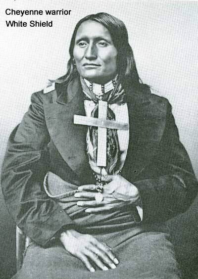 Cheyenne warrior White Shield, hero of the Rosebud and th4e Little Bighorn