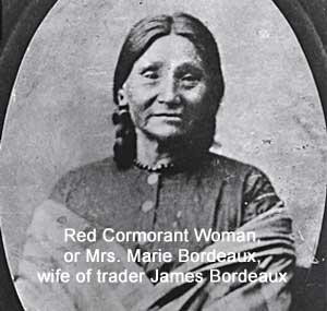 Red Cormorant Woman, or Mrs. Marie Bordeaux