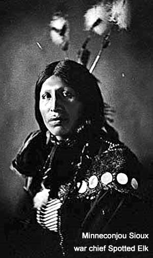 Minneconjou Sioux war chief Spotted Elk