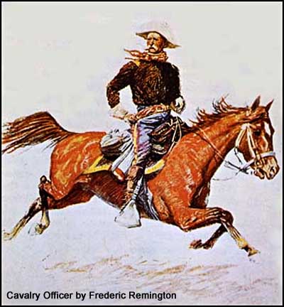 Cavalry Officer by Frederic Remington