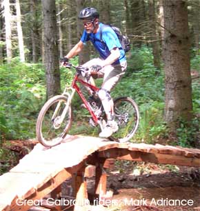 Great Galbraith Mt. Riders: Mark Adriance on Cedar Dust