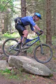 Mongo on the Causeway Rock on 187 on Galbraith Mt.
