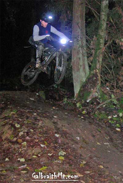 Russ Barlow on Galbraith Mt. in Bellingham, WA