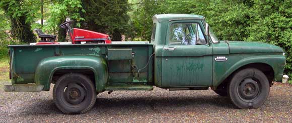 1966 Ford F-350 pickup #5