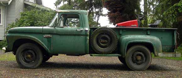 1966 Ford F-350 pickup #6