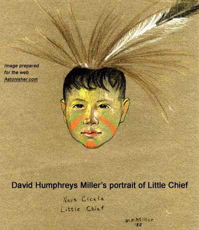 David Humphreys Miller's portrait of Cheyenne youth Little Chief