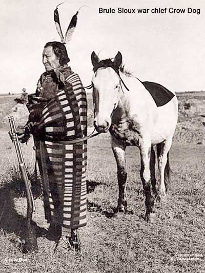 Brule Sioux war chief Crow Dog