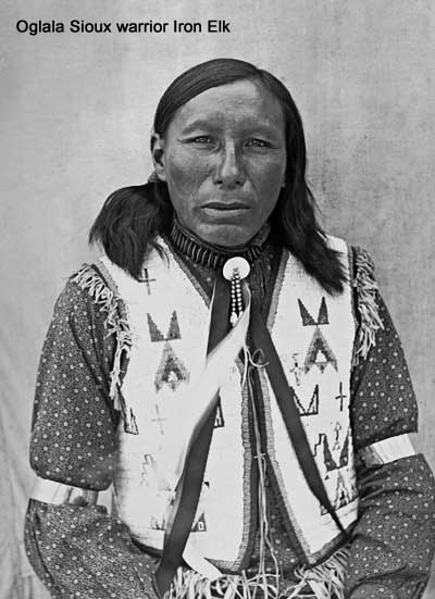 Oglala Sioux warrior Iron elk