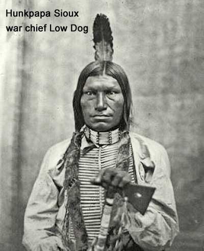 Hunkpapa Sioux war chief Low Dog