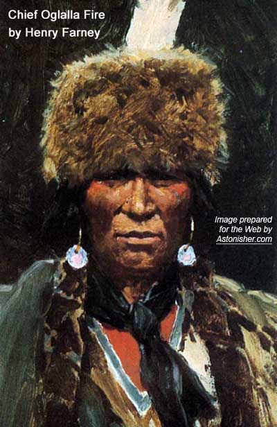 Chief Oglalla Fire by Henry Farney (1902)