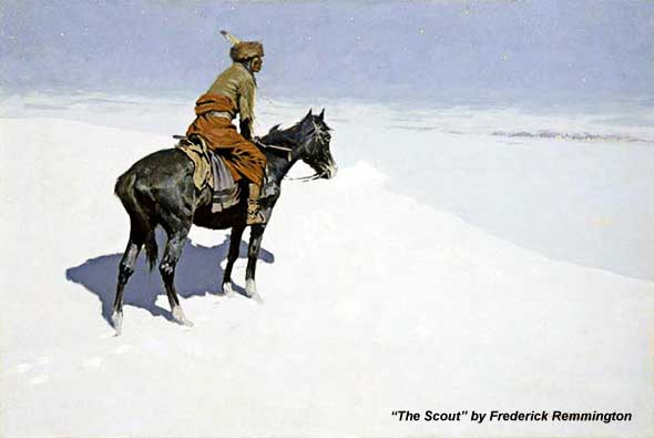 The Scout by Frederick Remmington