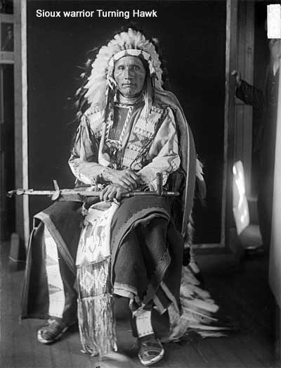 Sioux warrior Turning Hawk