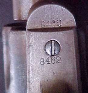 Seventh Cavalry pistol, detail 2