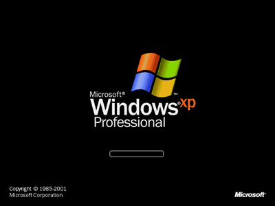 Startup splash screen for Windows XP