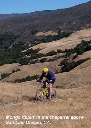 Mongo rippin' in San Luis Obispo